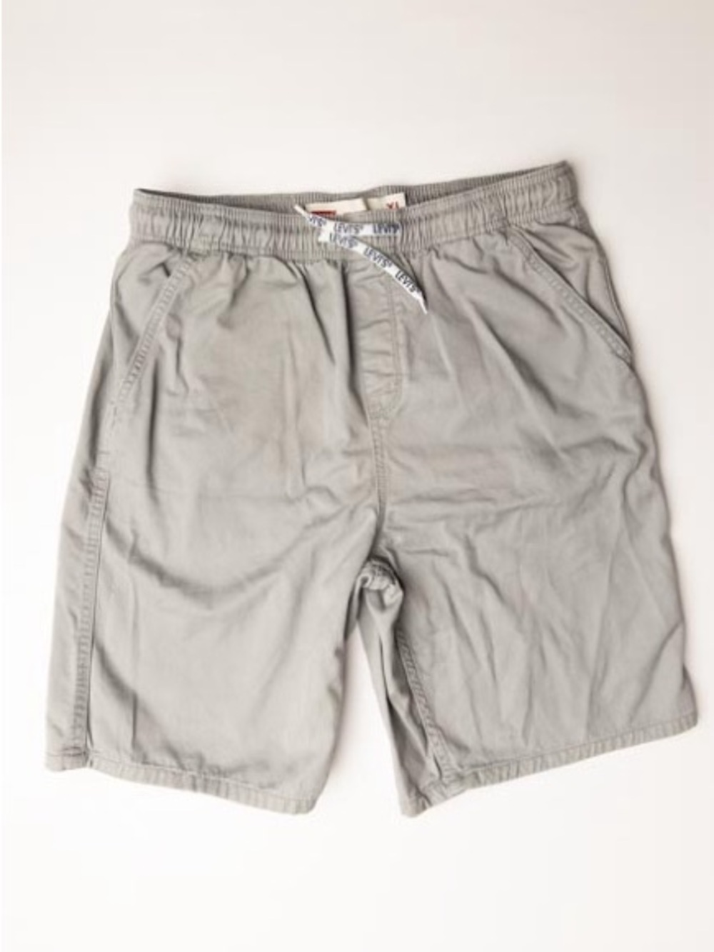 Levi’s Boys Light Gray Casual Drawstring Shorts